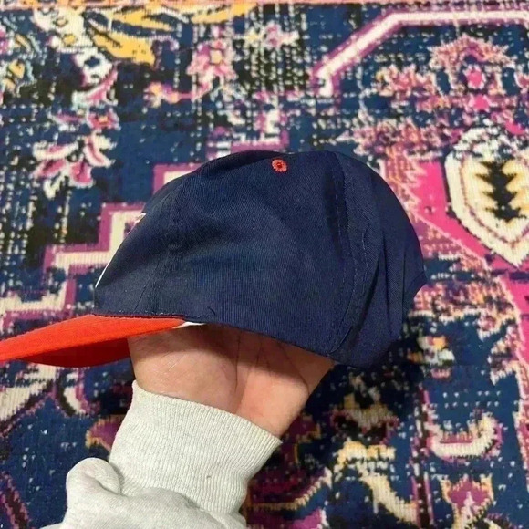 Vintage Chicago Bears NFL Football Snapback Hat NFC Annco Otto Vtg Spell out - Picture 4 of 6